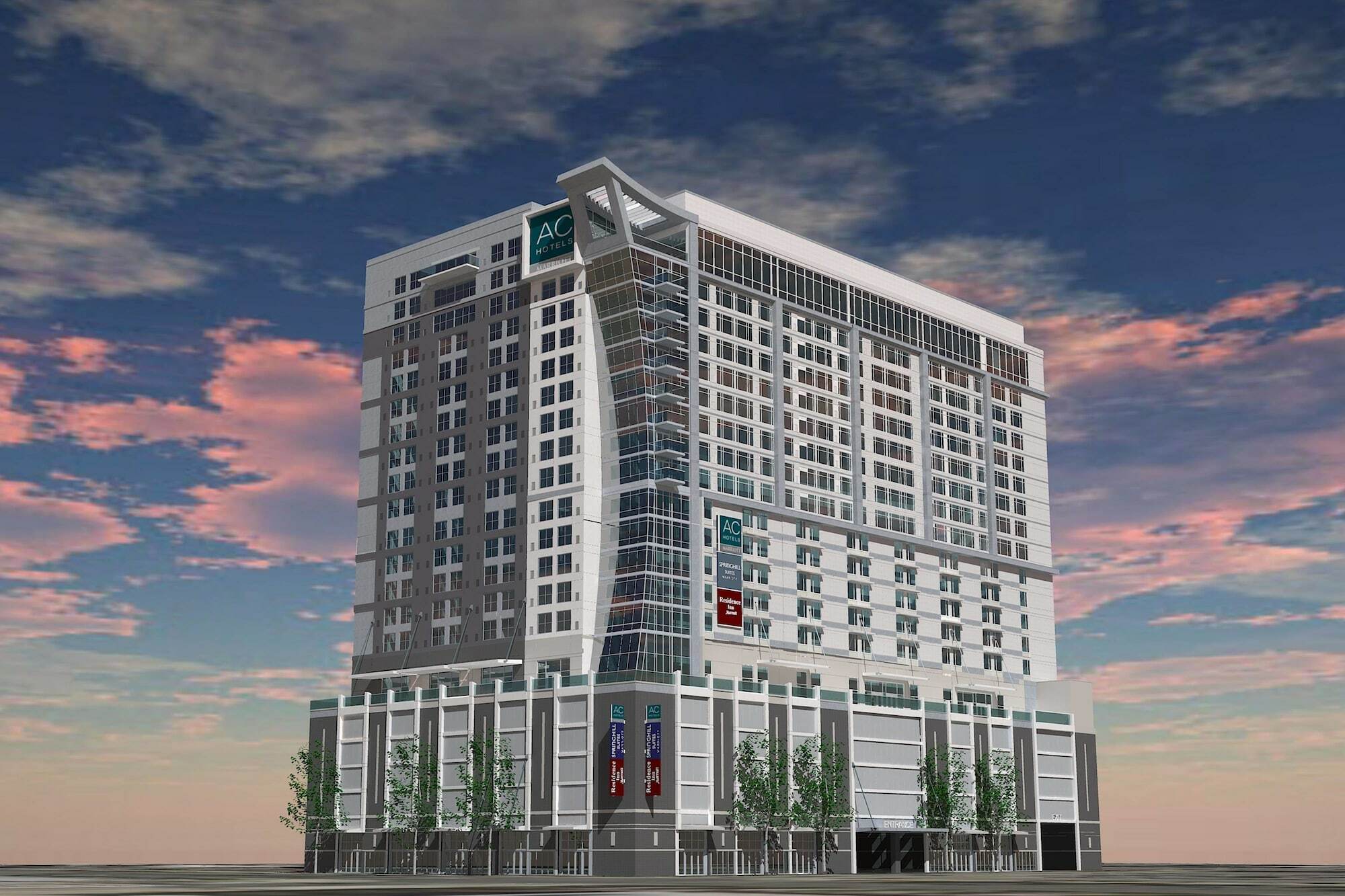 Springhill Suites By Marriott Nashville Downtown/Convention Center Exteriör bild